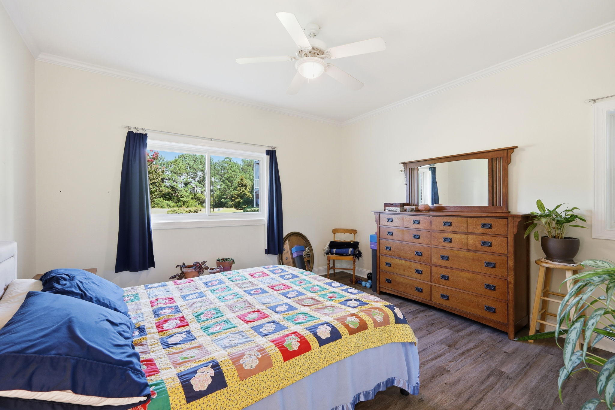 Primary Bedroom Overlooking Retention Pond