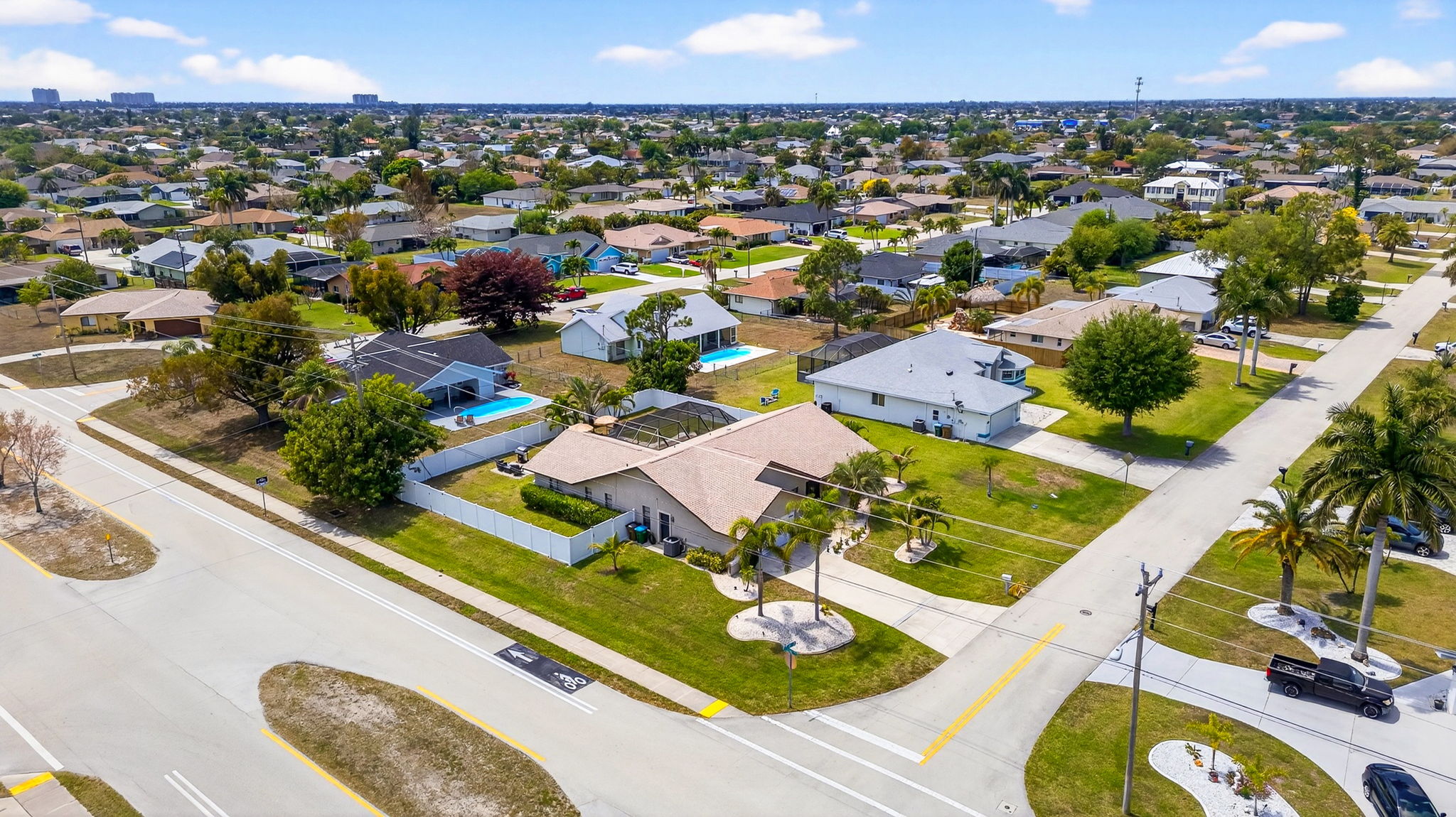 Aerial Front Exterior 3