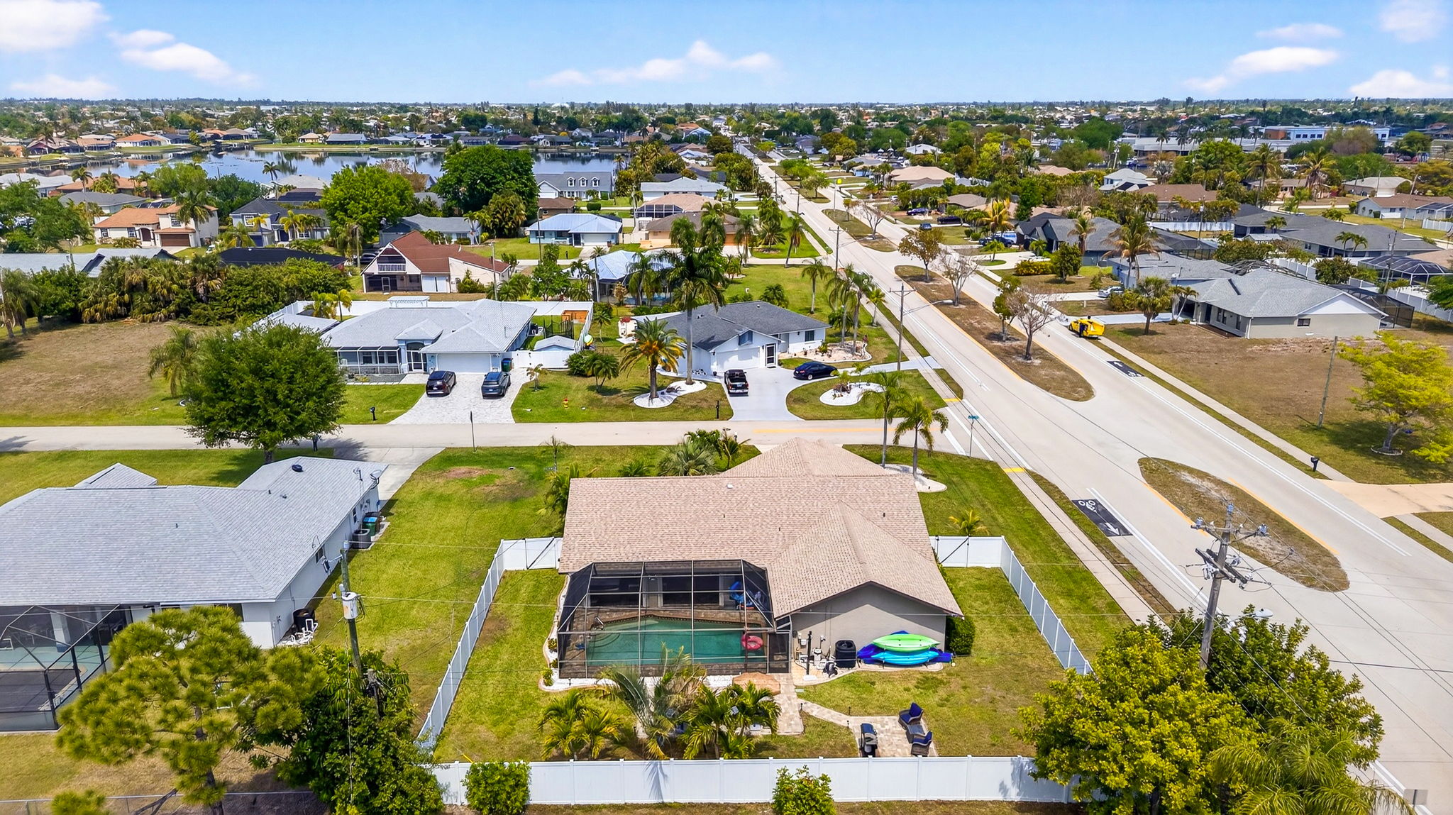 Aerial Rear Exterior