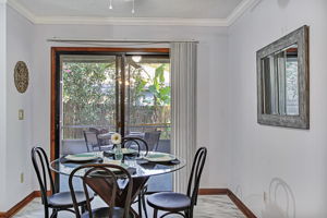 Dining Room opens to Lanai