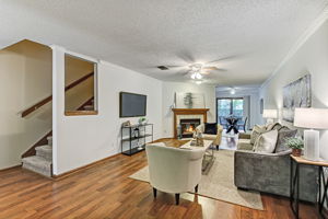 Family Room with Fireplace