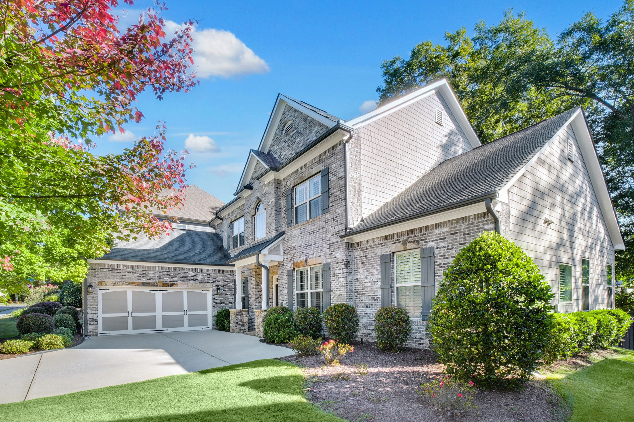 Flat driveway