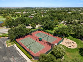 Forest Creek tennis courts that are just minutes away.