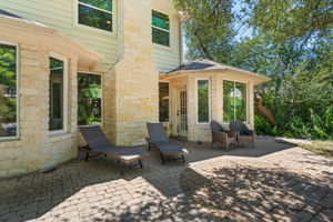 Relaxing and large patio.