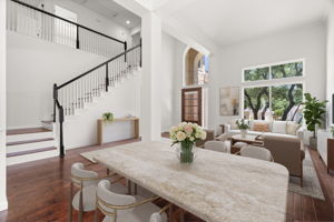 Three highly flexible main-level spaces offer endless possibilities, making it ideal for everyday living and entertaining.