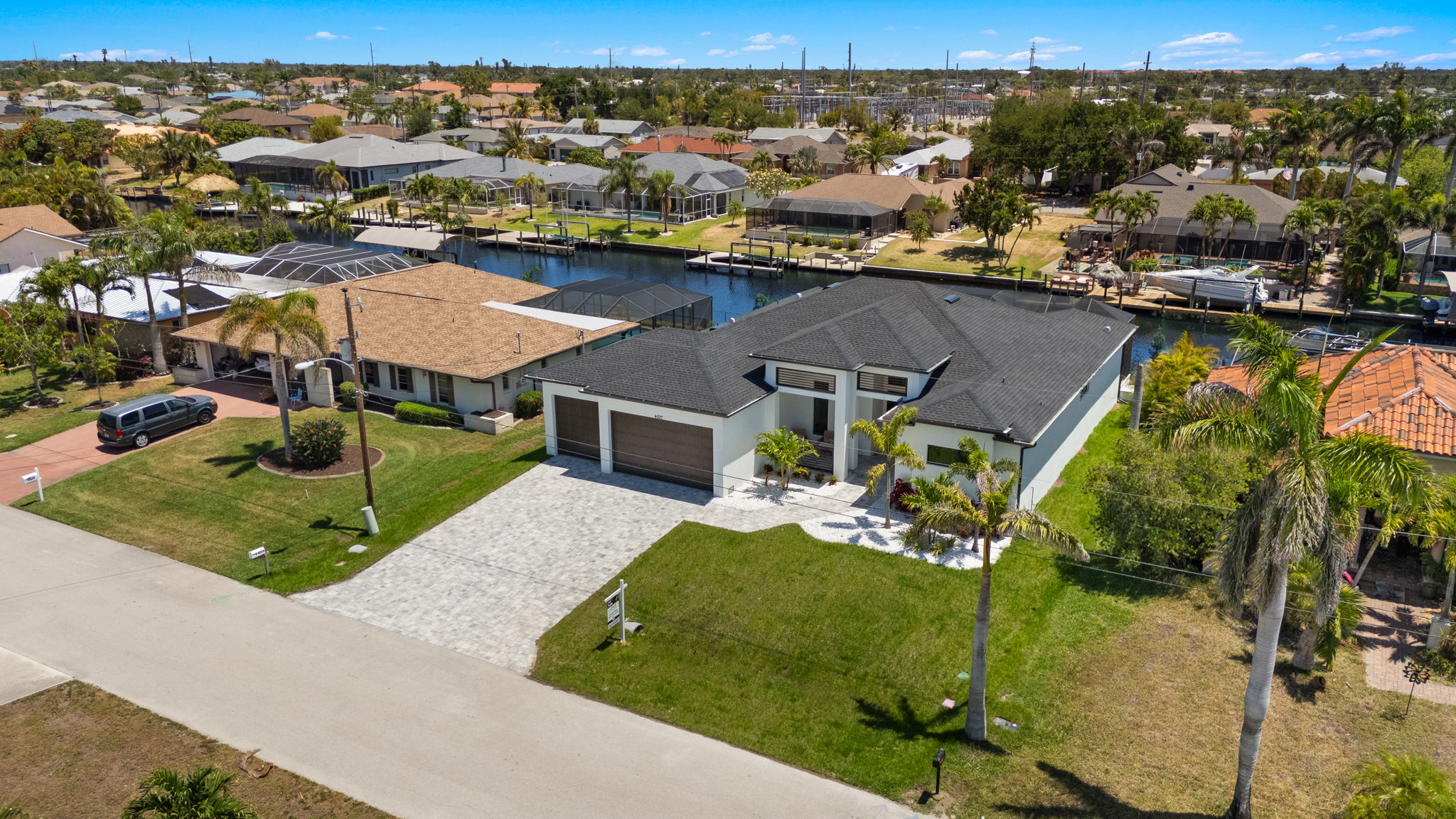 Aerial Front Exterior 2