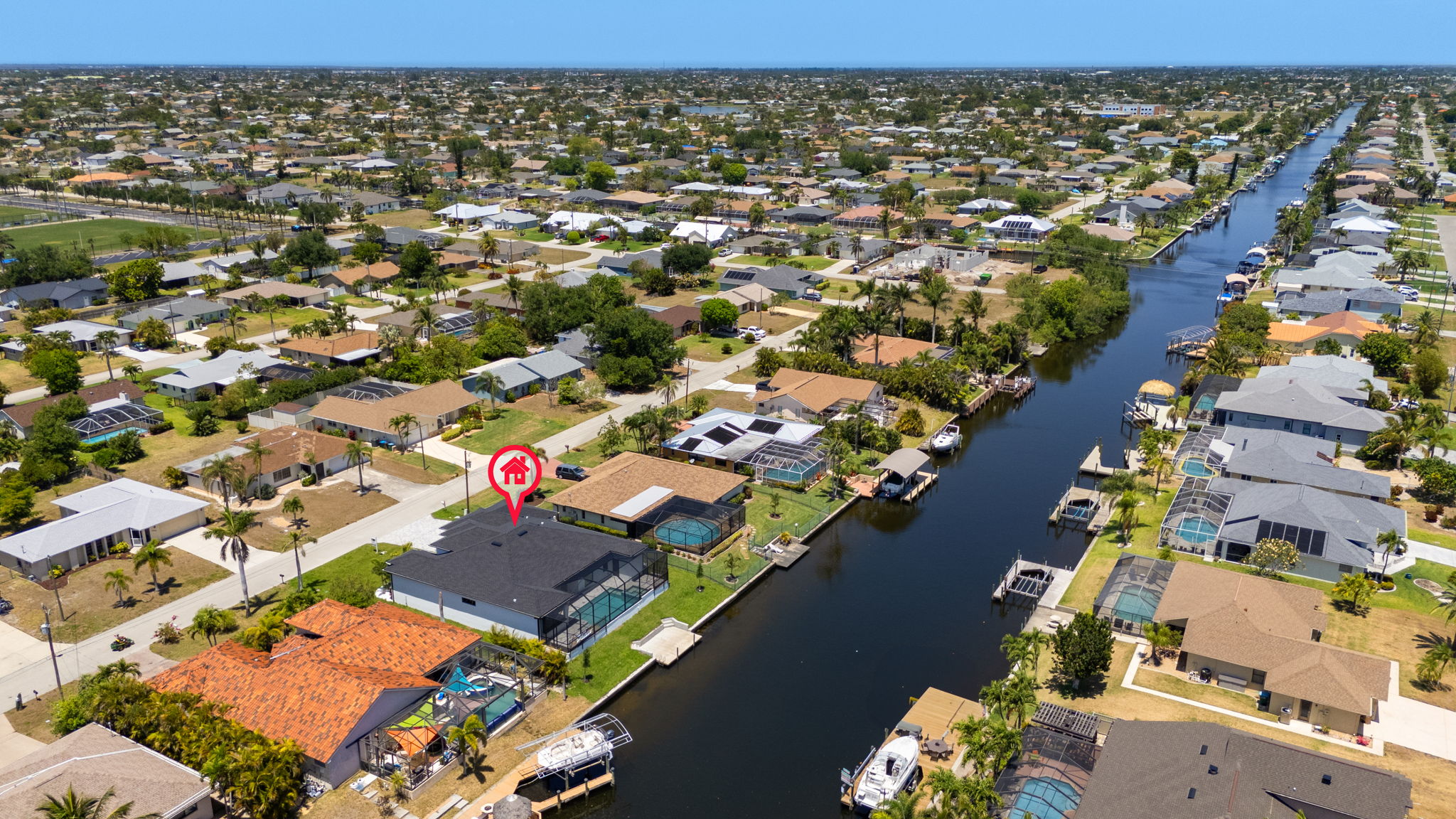 Aerial Rear Exterior 2 - marker