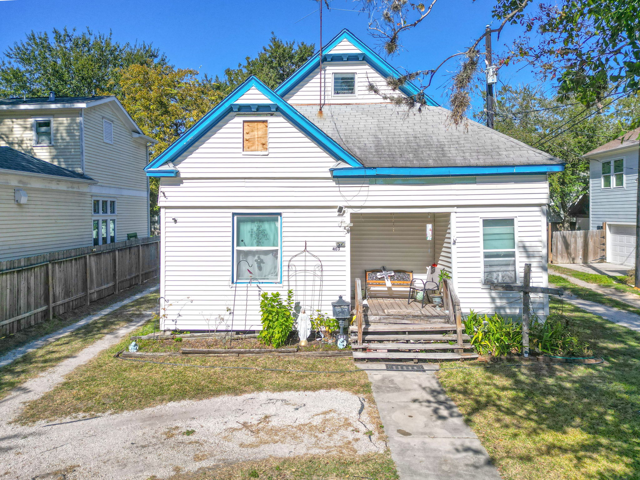 Another view of your charming home with tons of character!