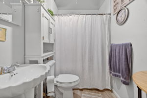 Nice bathroom recently updated.