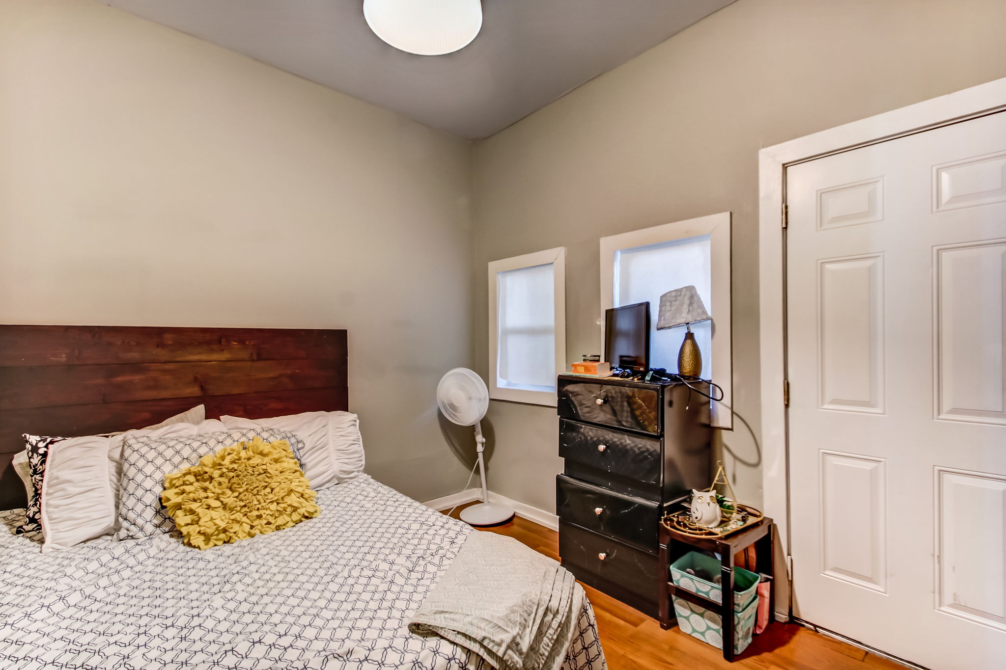 1st Bedroom in Downstairs Unit