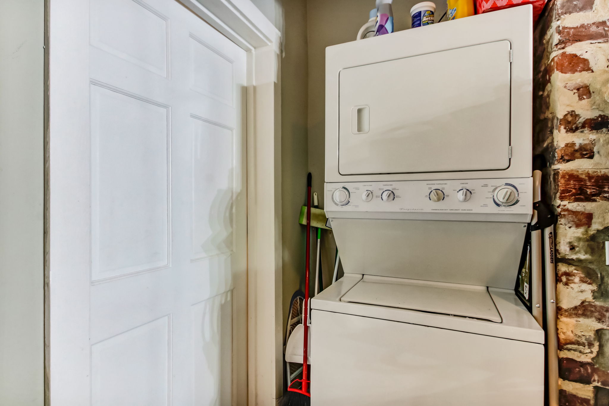 Laundry Area in Downstairs Unit