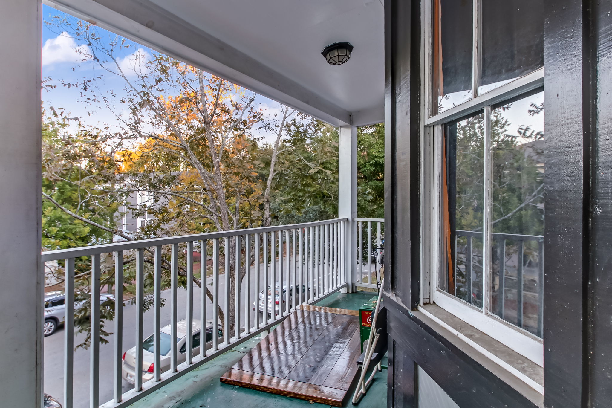 Balcony at Second Floor Unit