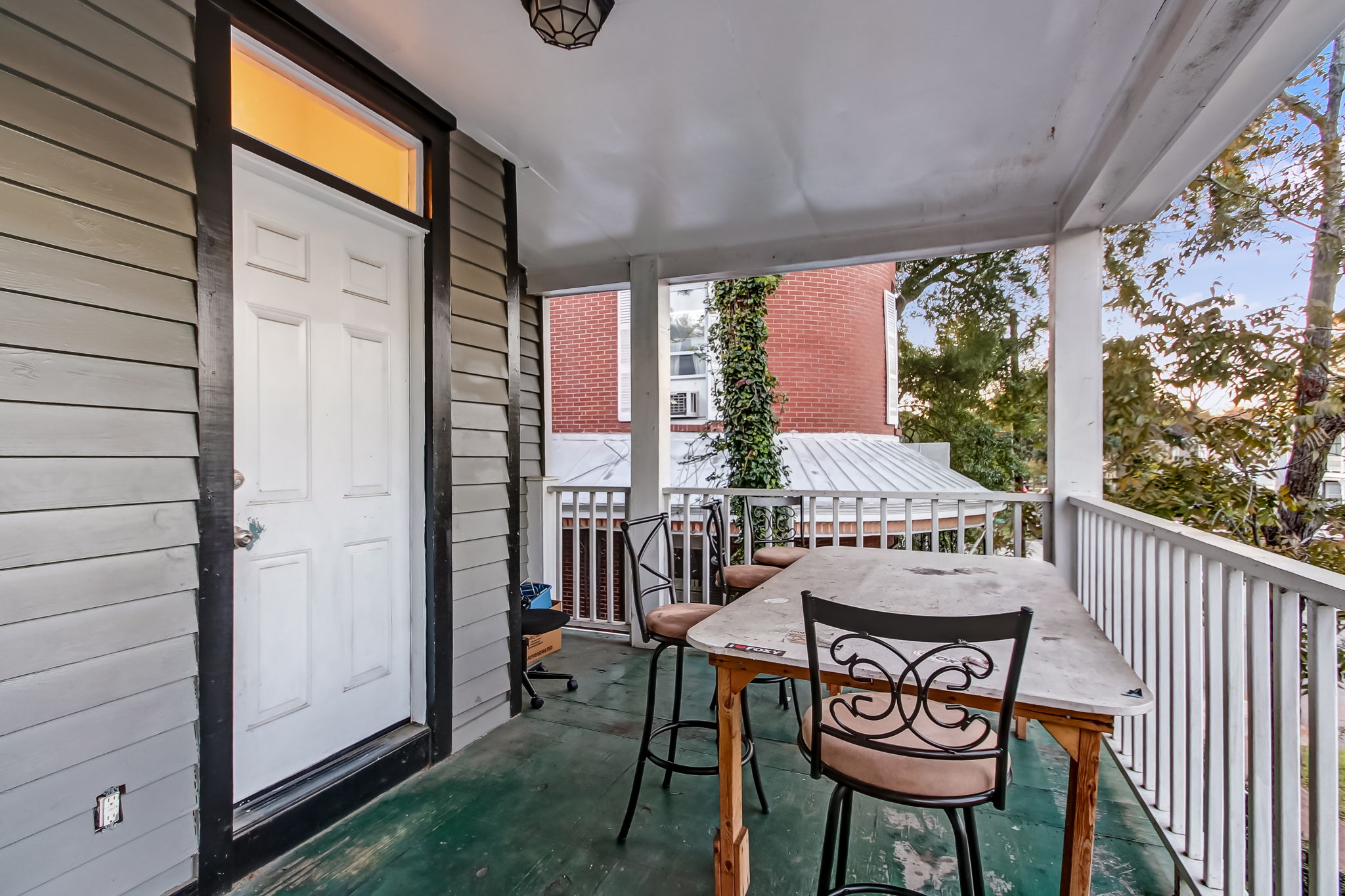 Balcony at Second Floor Unit
