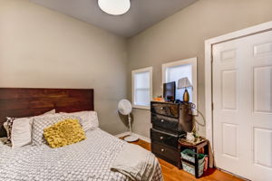 1st Bedroom in Downstairs Unit