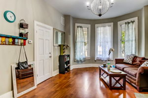 Living Room in Downstairs Unit