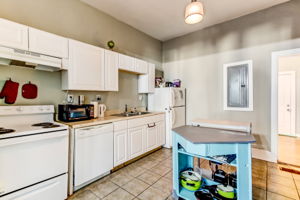 Kitchen in Downstairs Unit