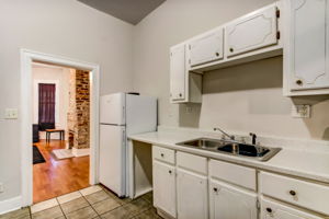 Kitchen at Second Floor Unit