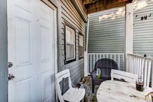 Lowe Unit Porch at Rear