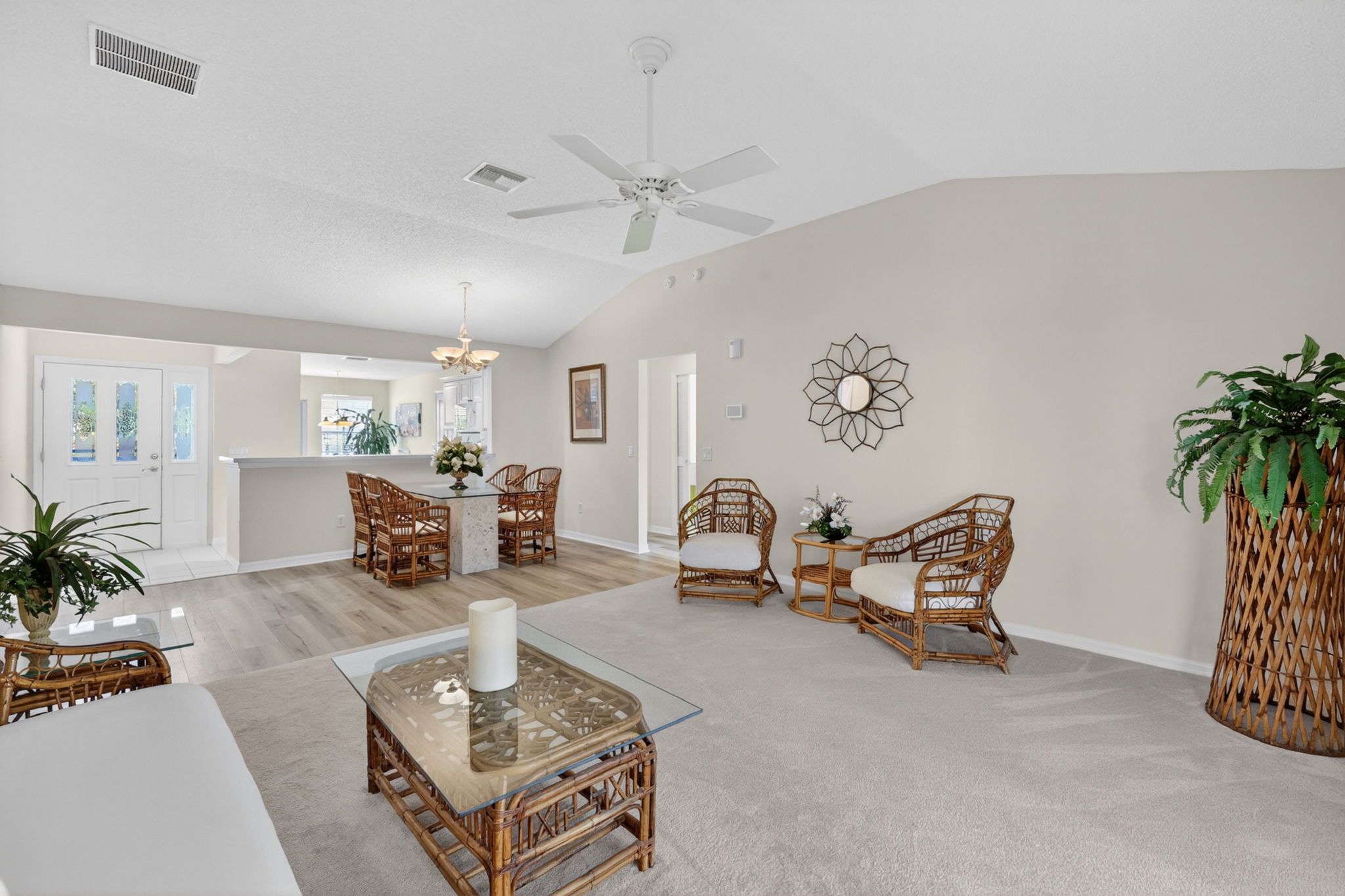 Living and Dining Rooms
