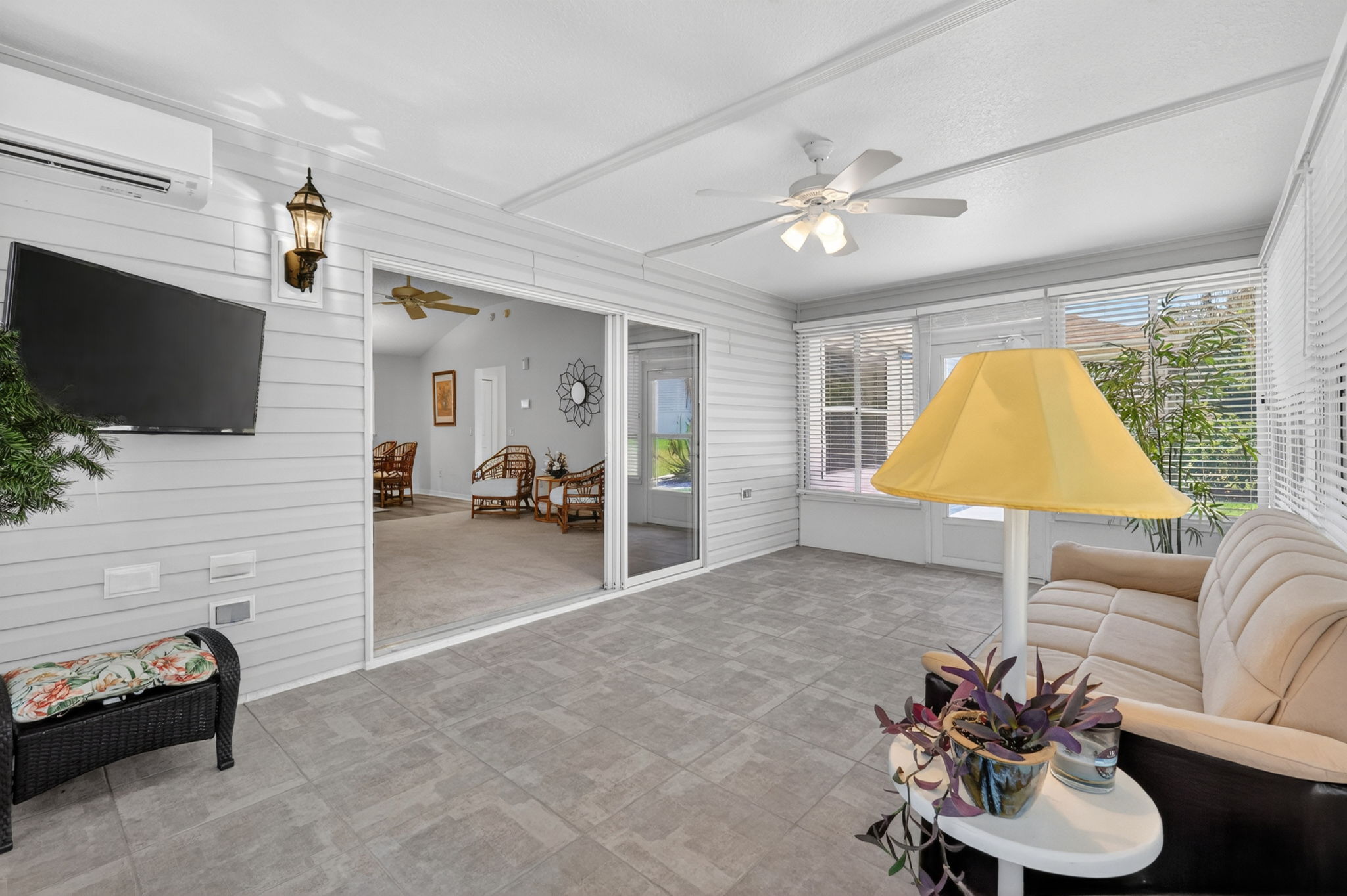 Climate-Controlled Glass-Enclosed Lanai