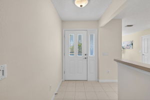 Foyer and Front Entry