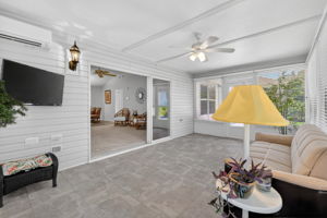 Climate-Controlled Glass-Enclosed Lanai