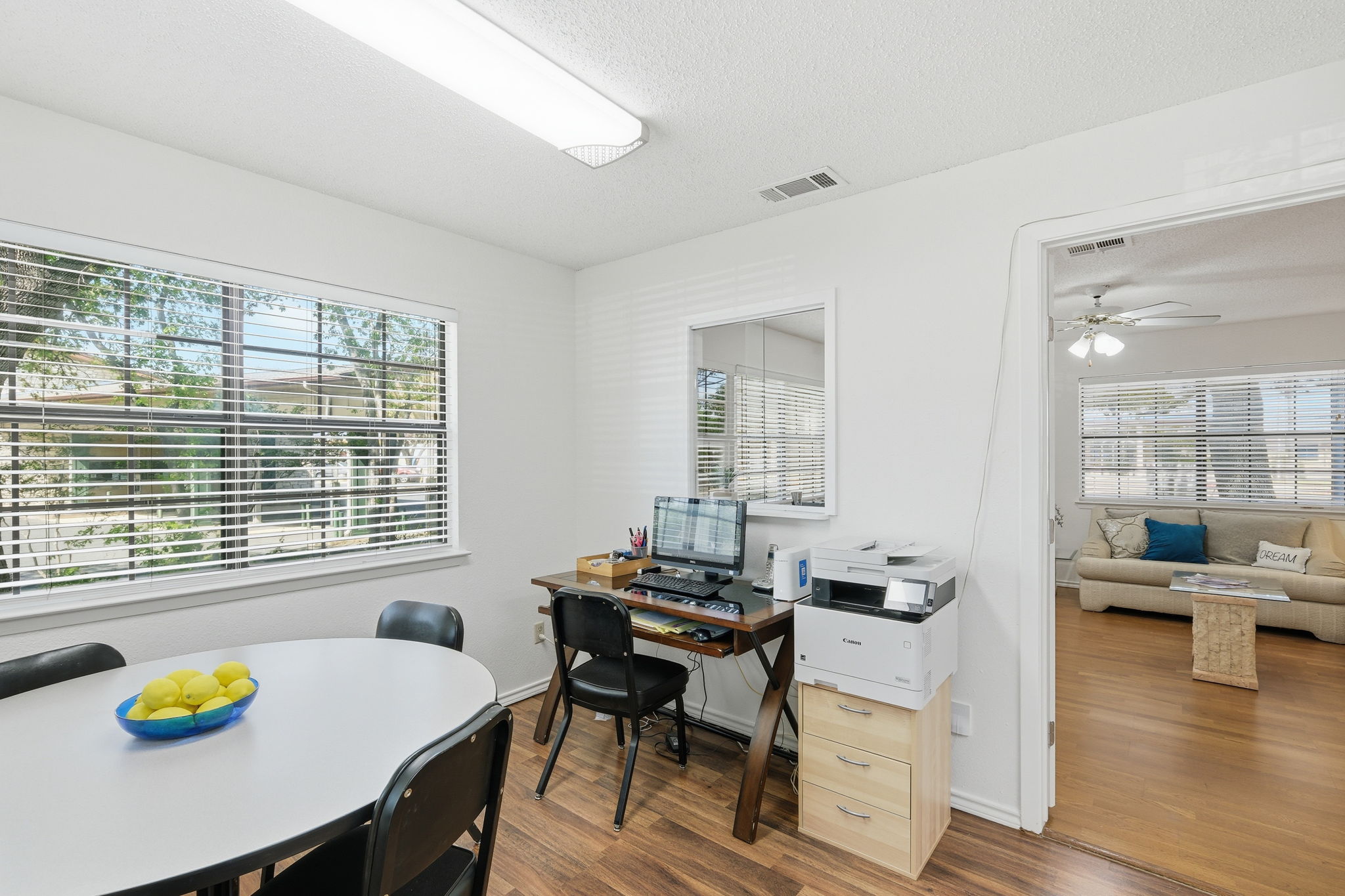 Break Area/Reception Desk