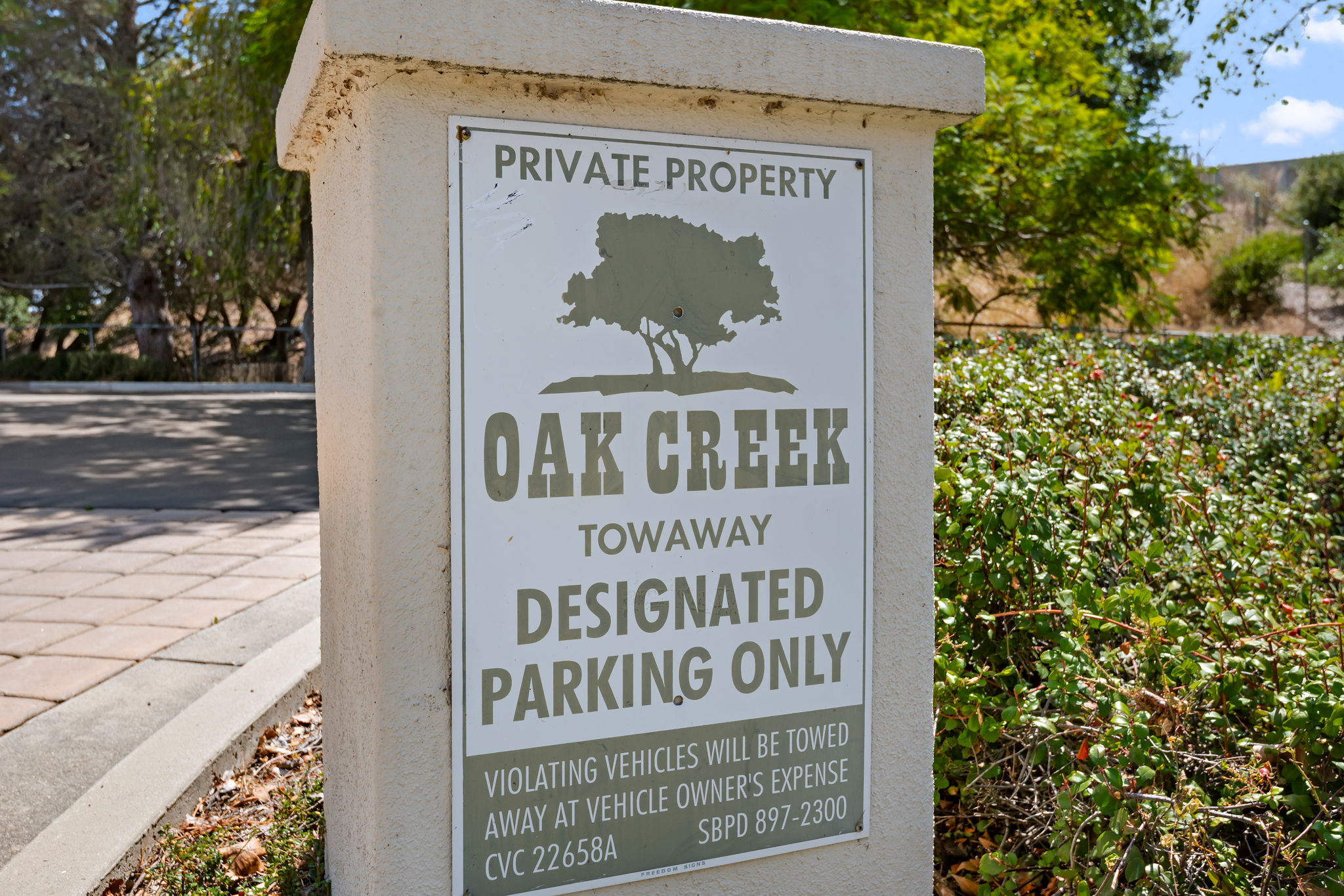 33-Welcome to Oak Creek