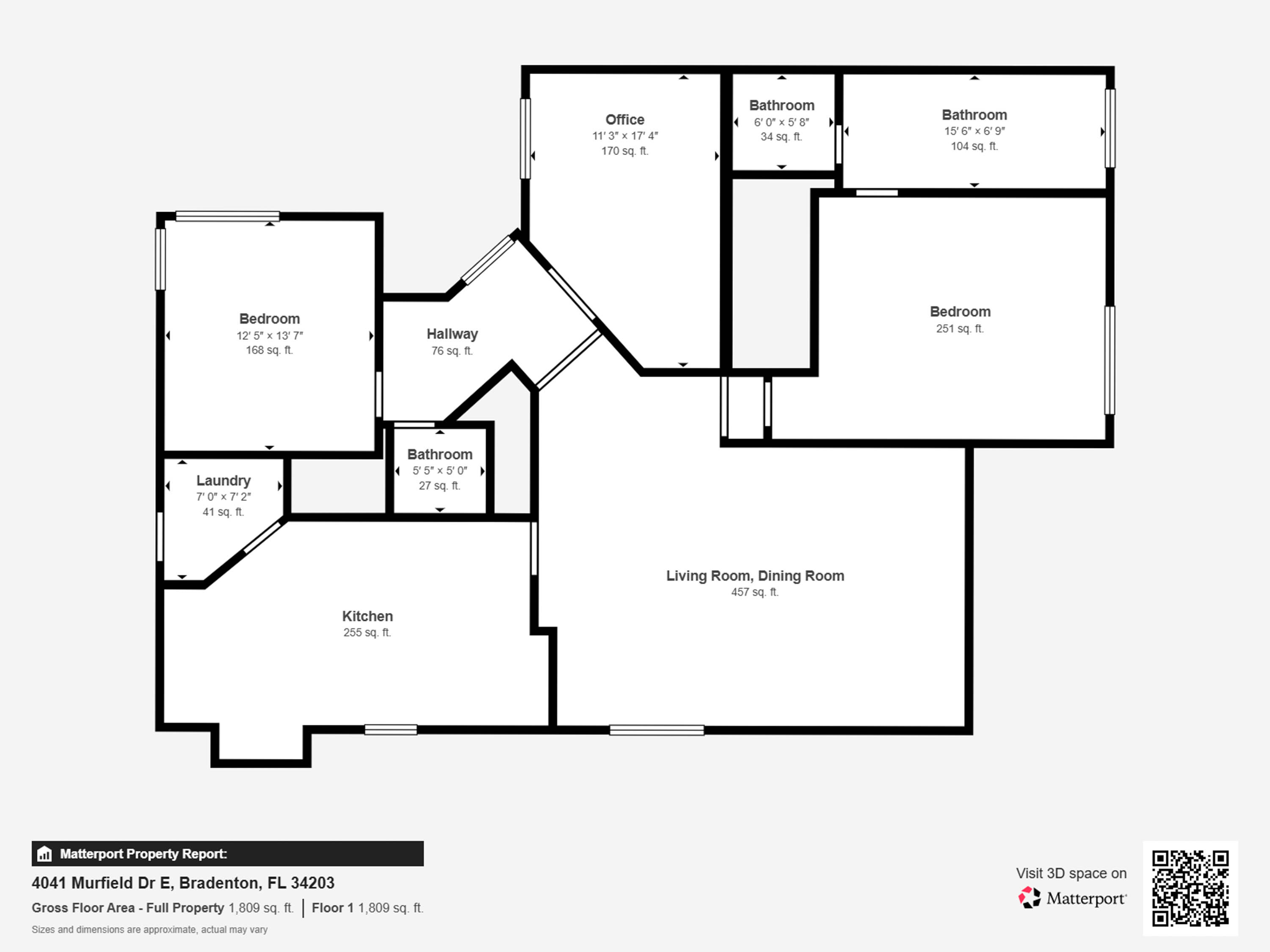 Measurements - 4041 Murfield Dr E-36