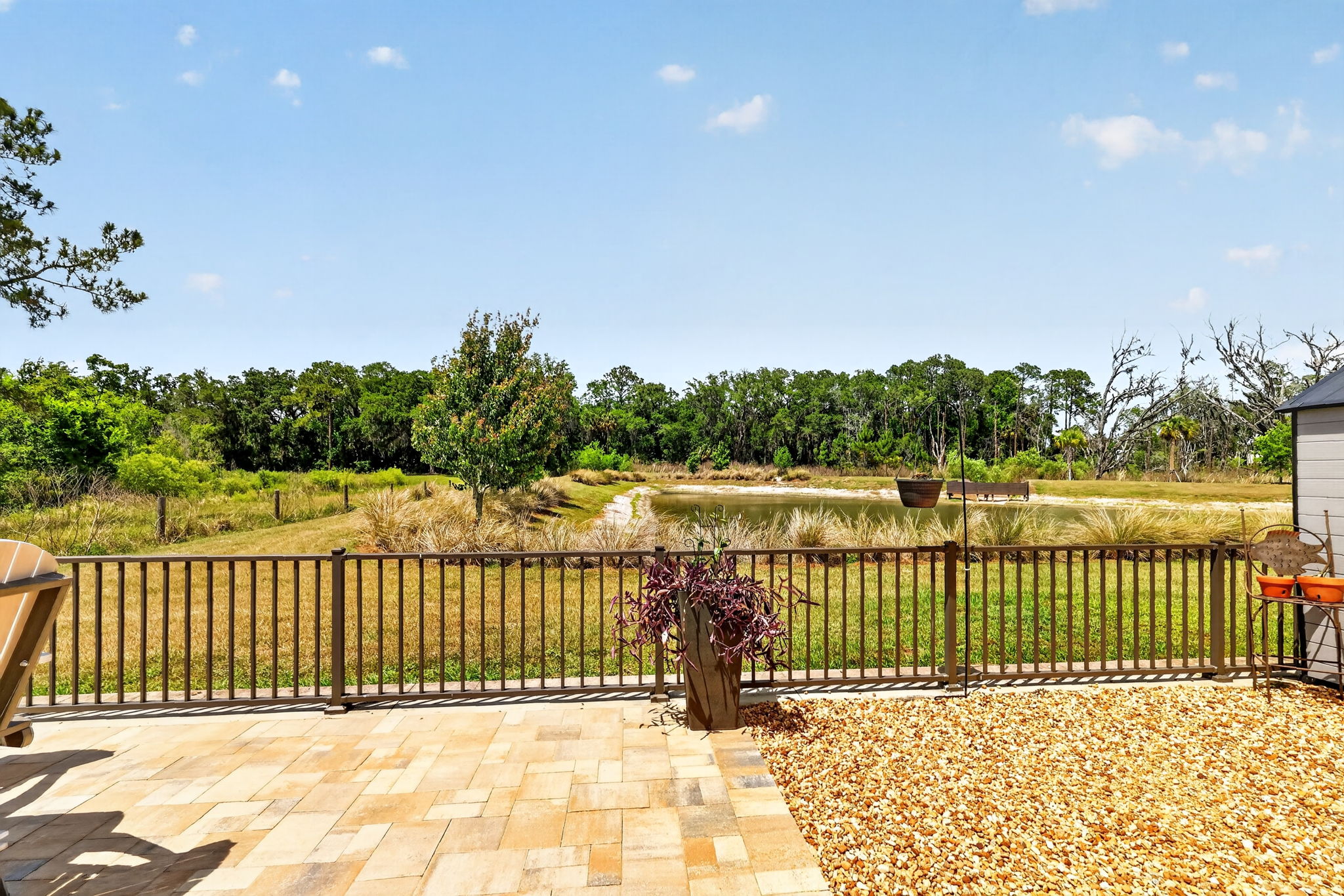 PAVER Patio with Incredible WATER VIEWS