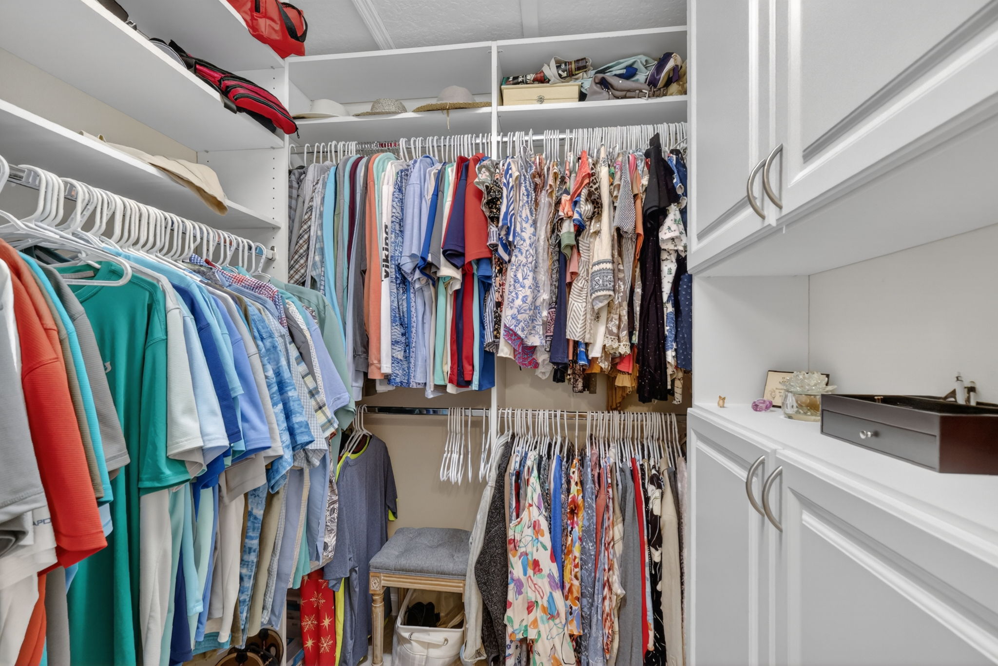 Primary Bedroom Custom Walk-In Closet