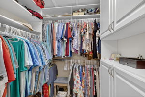 Primary Bedroom Custom Walk-In Closet