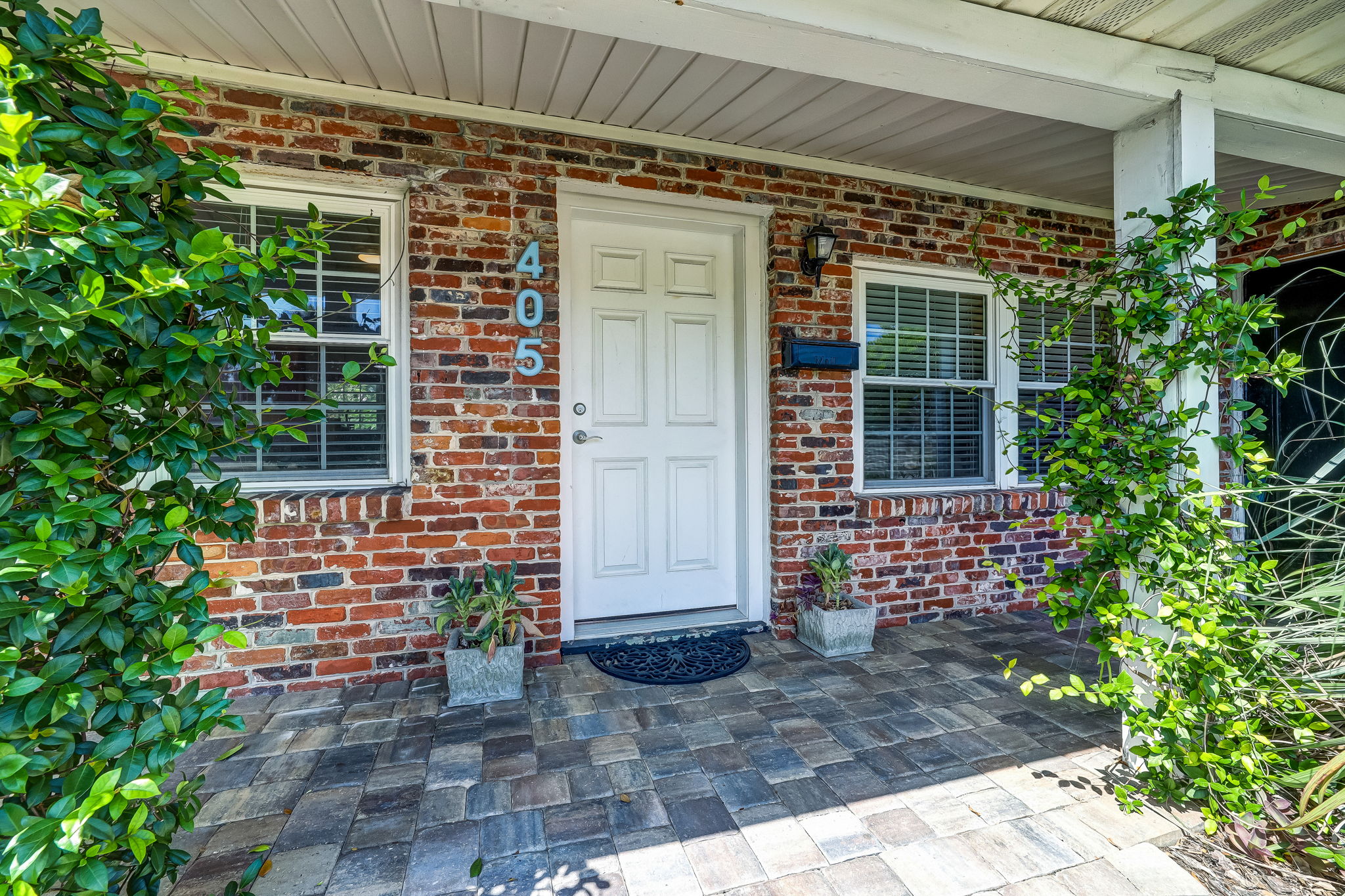 Front Covered Entrance