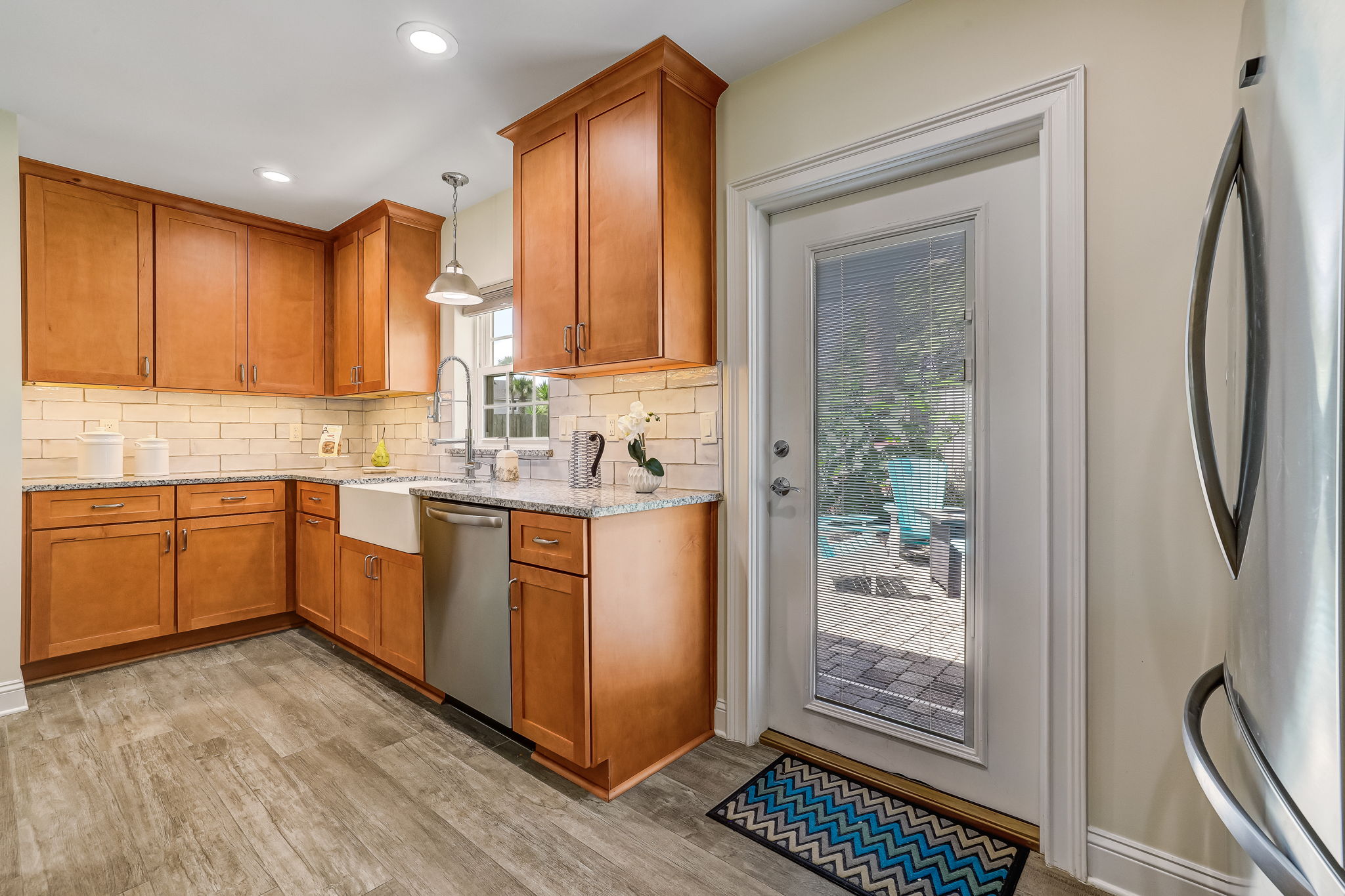 Easy Access to Pool & Yard