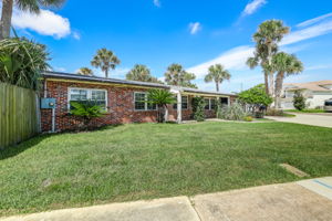 Large Front Lawn