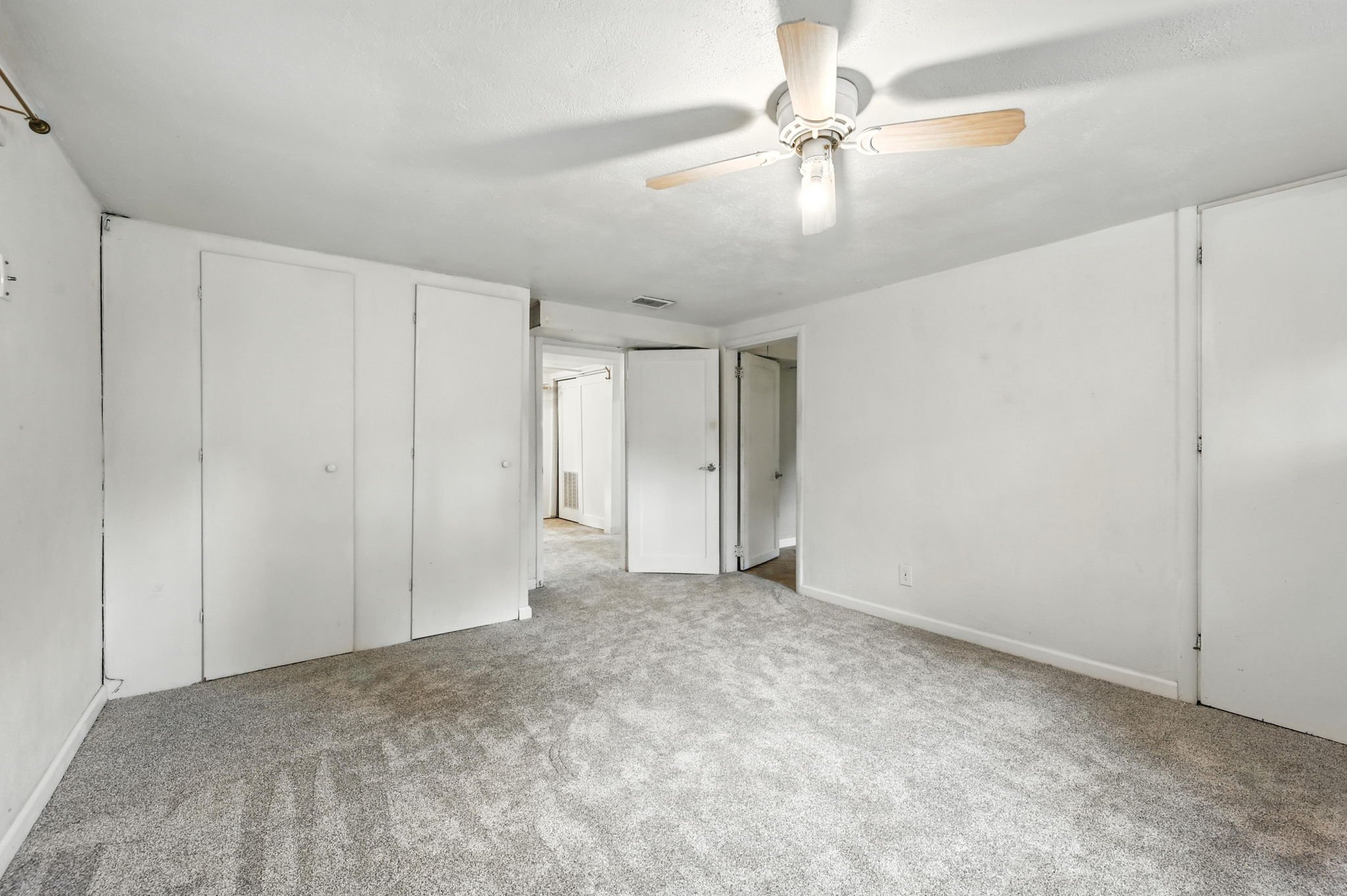 Non-conforming bedroom with ample closet space...
