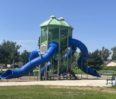 Jason Park offers a playground for the Littles, picnic areas and a basketball court!