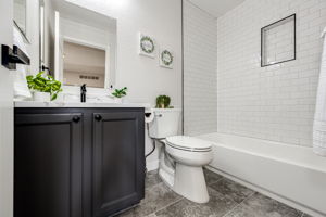Remodeled Full Bathroom