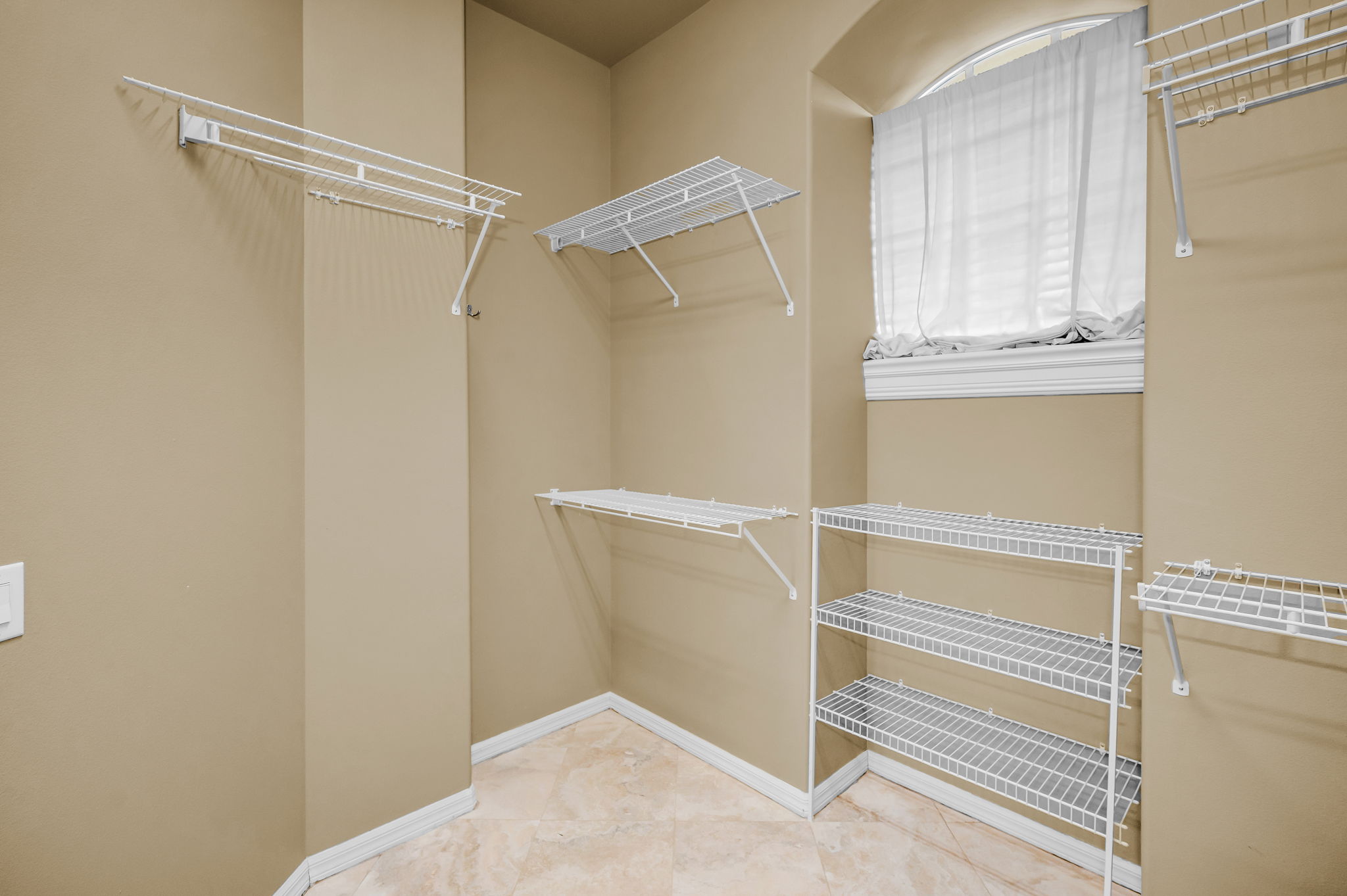 Primary Bathroom Walk-in Closet