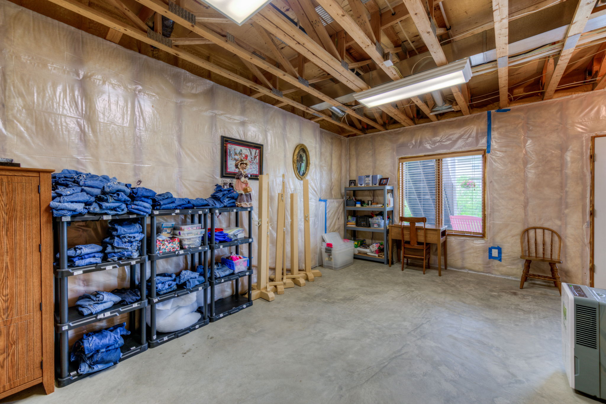 Basement Storage Room