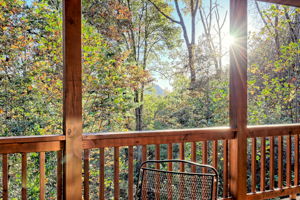 Back Porch - Sunset Mountain View