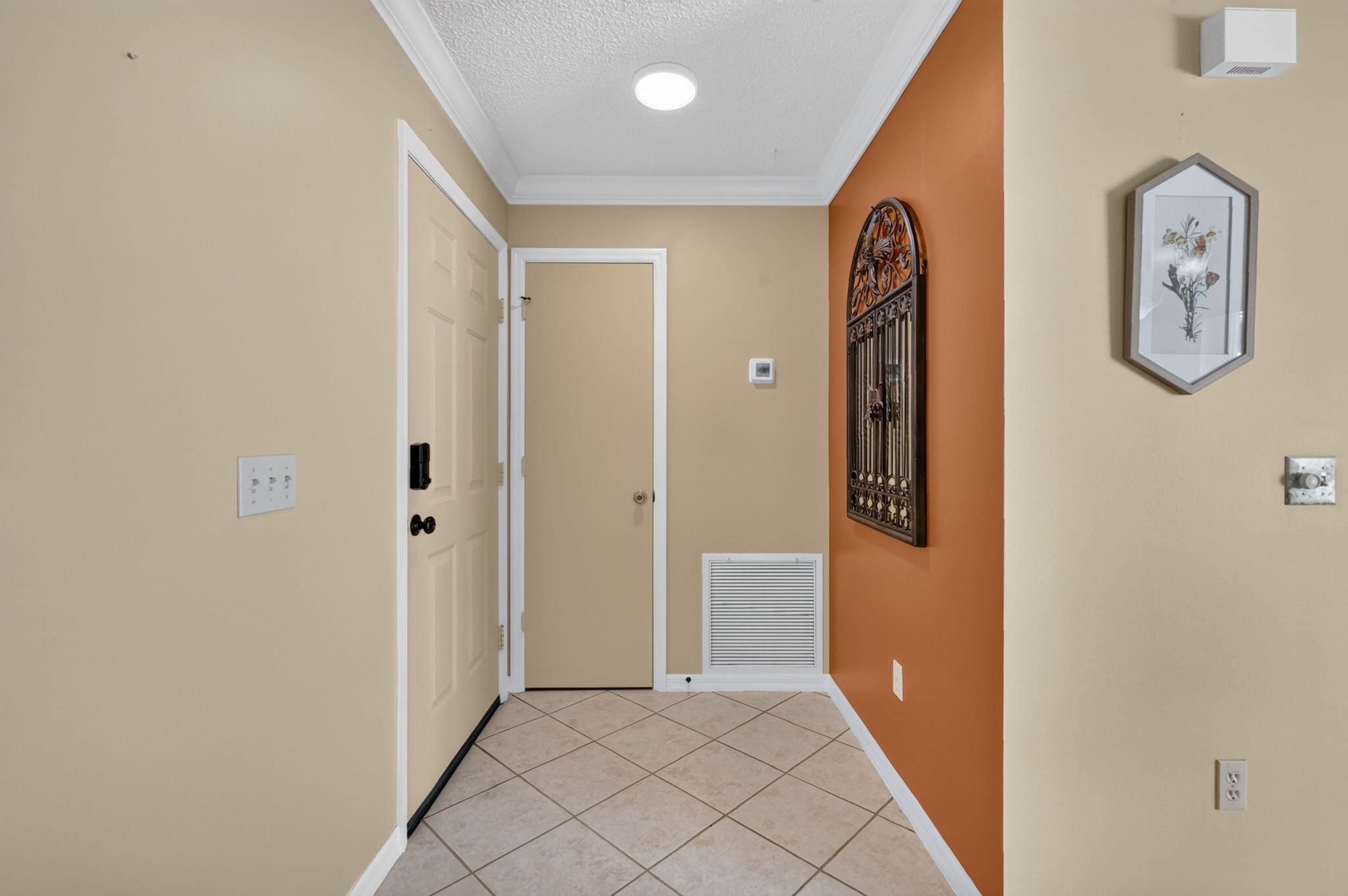 Entry and Foyer with Entry Closet