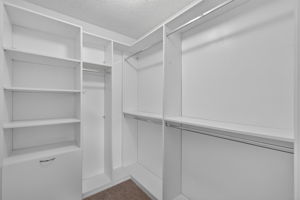 Primary Bedroom Custom Walk-In Closet