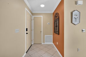 Entry and Foyer with Entry Closet