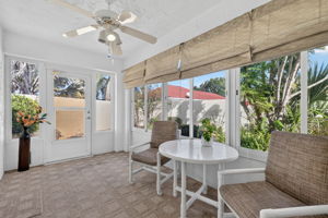 Glass-Enclosed Lanai