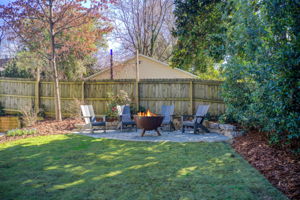 50 Aerial Back Yard Sitting Area