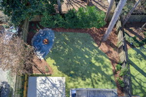 51 Aerial Back Yard Bird's Eye View