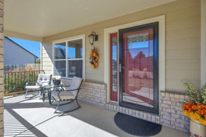 Enjoy Your Morning Coffee on Your Large Front Porch