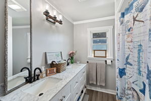 Full Bathroom fully gutten & renovated