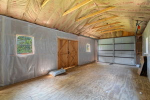 detached shed VIRTUALLY Manipulated to appear empty